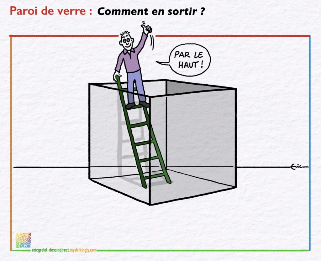 plafond de verre relation à l'argent